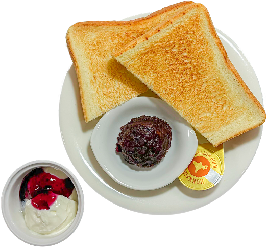 小倉バタートーストセット